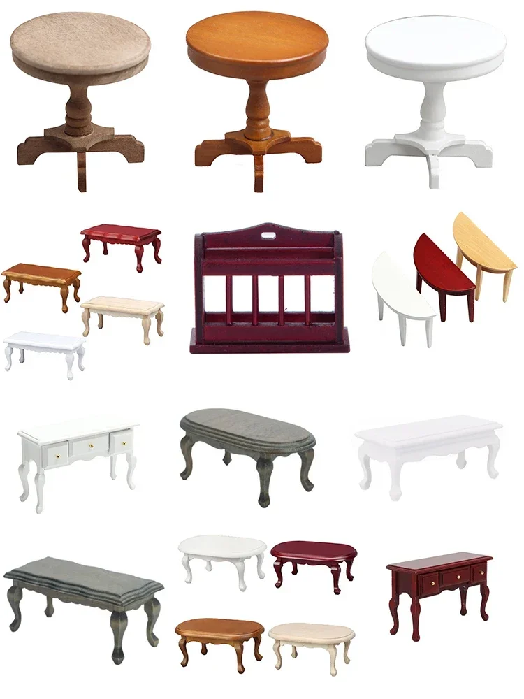 Diy Electronics Housing - Dollhouse Miniature Furniture Teatable Coffee Table