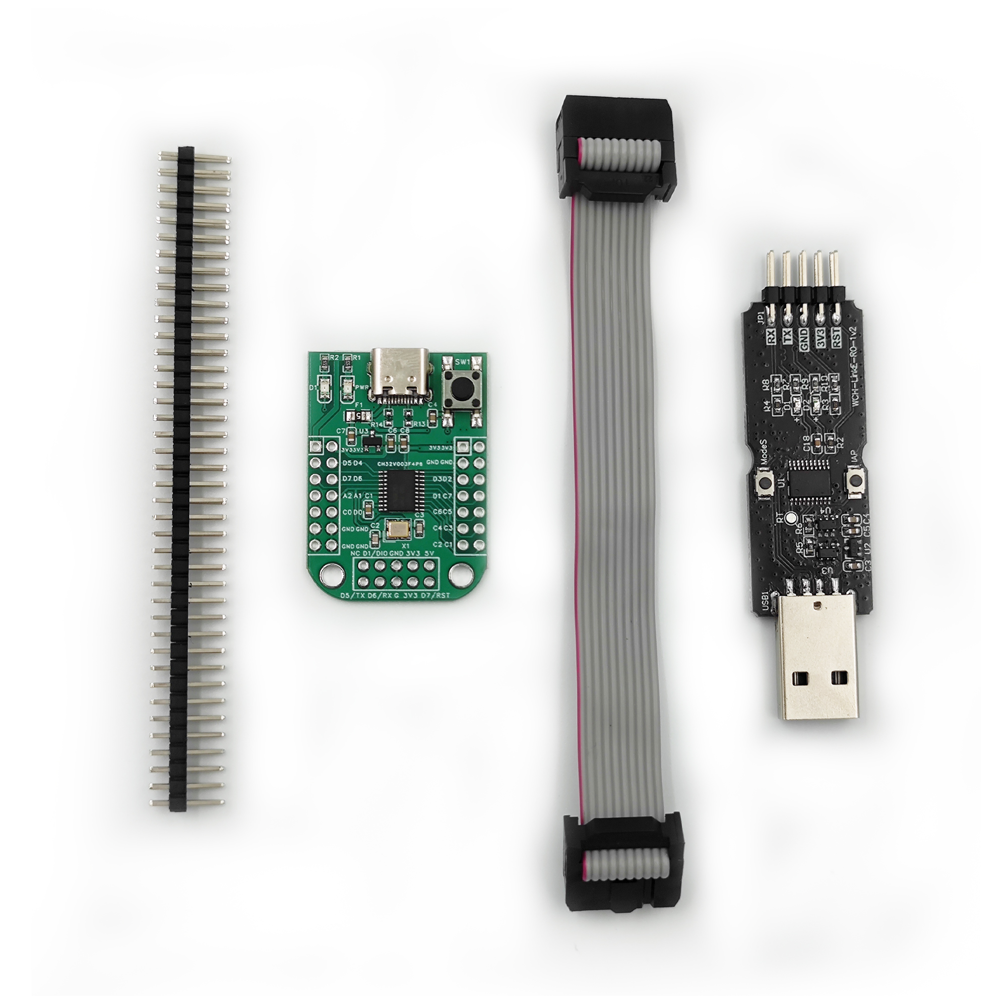 Diy Electronics Game - CH32V003 Kit 5IC Development Board WCH