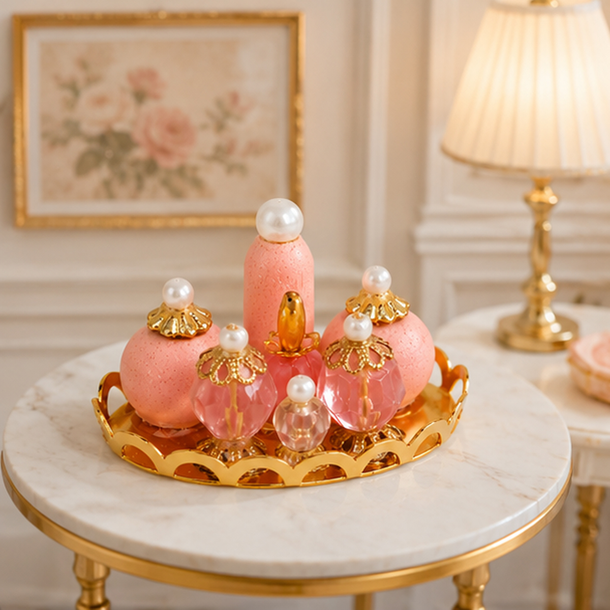 Diy Electronics Housing - 1:12 Dollhouse Miniature Perfume Bottle Set