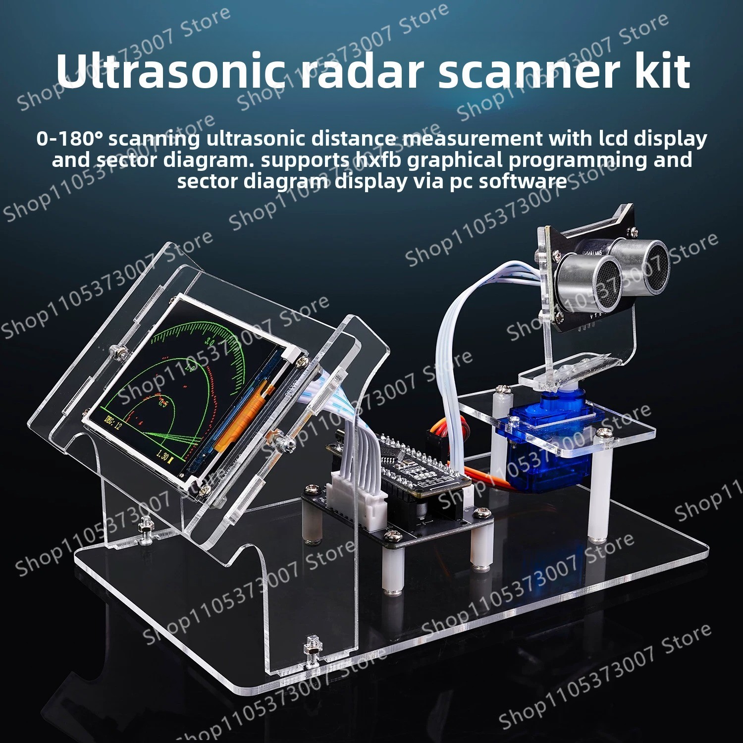 Analog Ultrasonic Radar Scanne - Diy Analog Electronics 리뷰 및 가격