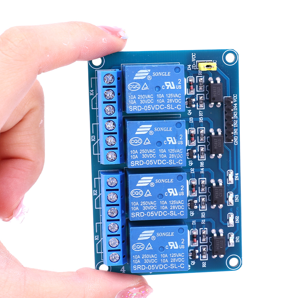 5V 12V 4 Channel Relay Board w - Relay Module 5V 리뷰 및 가격