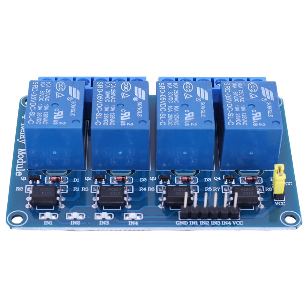 5V 12V 4 Channel Relay Board w - Relay Module 5V 리뷰 및 가격