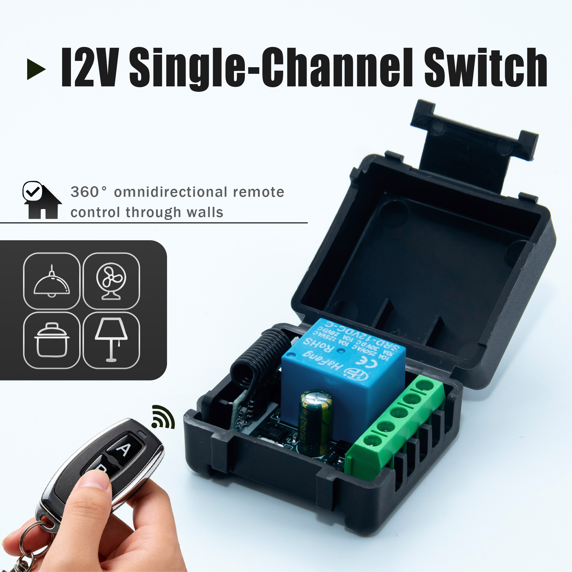 DC 12V 433MHz Wireless Remote  - Rf 433Mhz Module 리뷰 및 가격