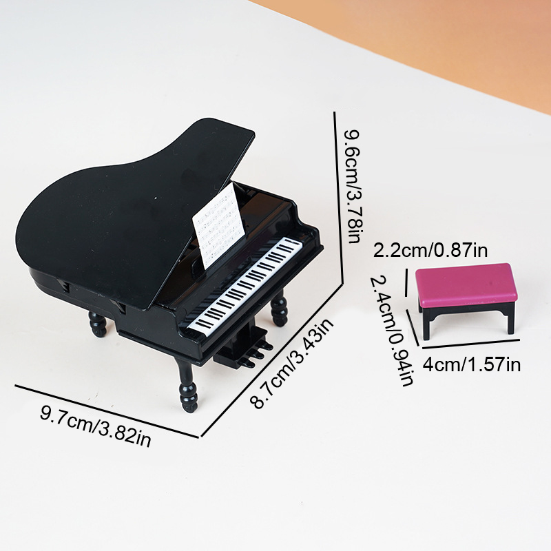 1:12 Dollhouse Miniature Piano - Diy Electronics Housing 리뷰 및 가격