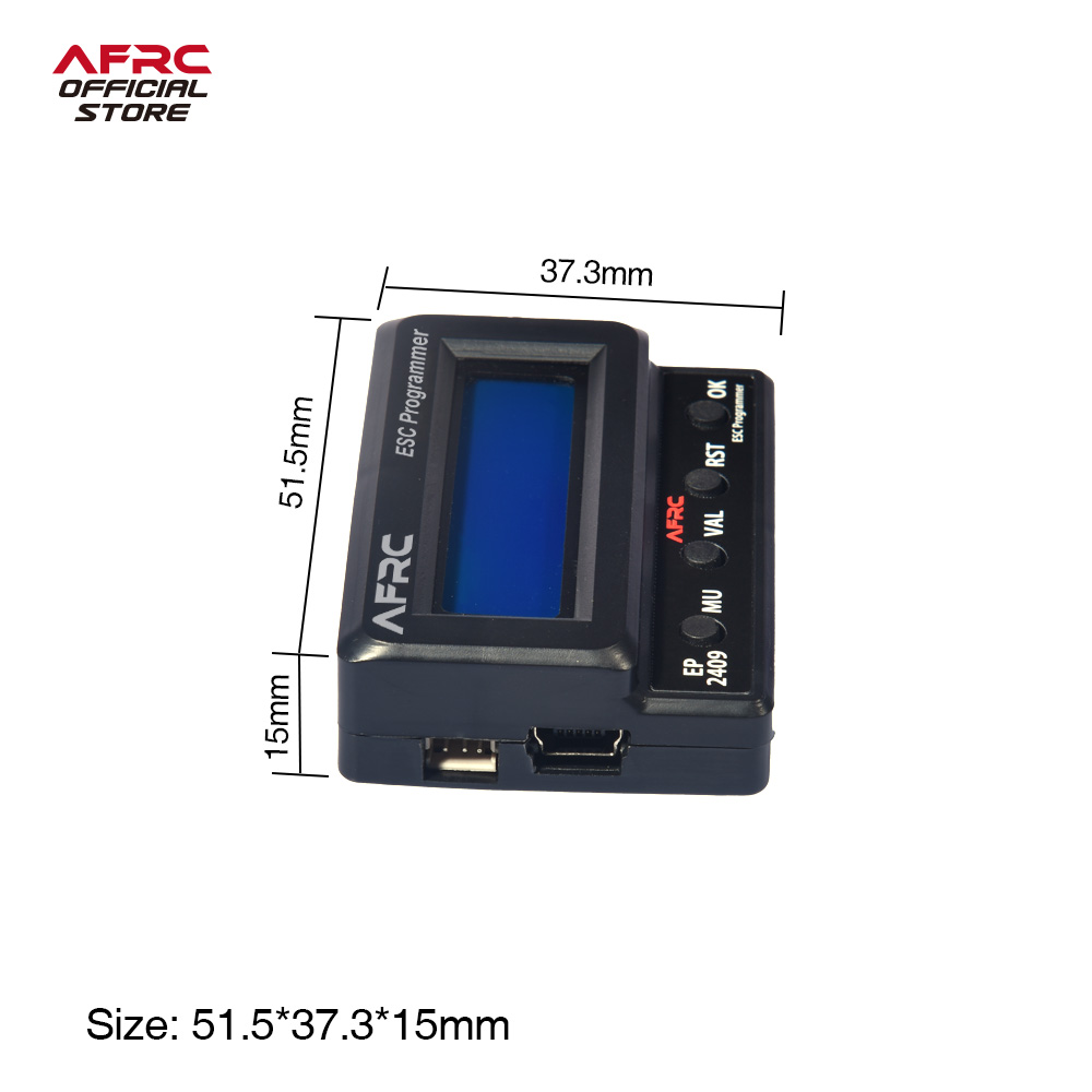 AFRC EP2409 LCD ESC programmer - Diy In Electronics 리뷰 및 가격