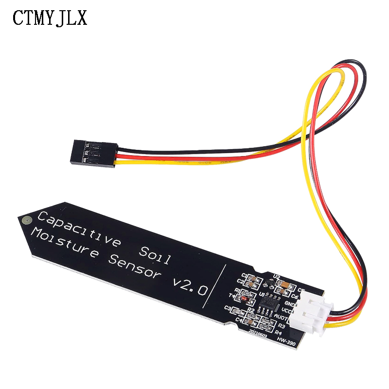 10pcs Capacitive Soil Moisture - Diy Analog Electronics 리뷰 및 가격