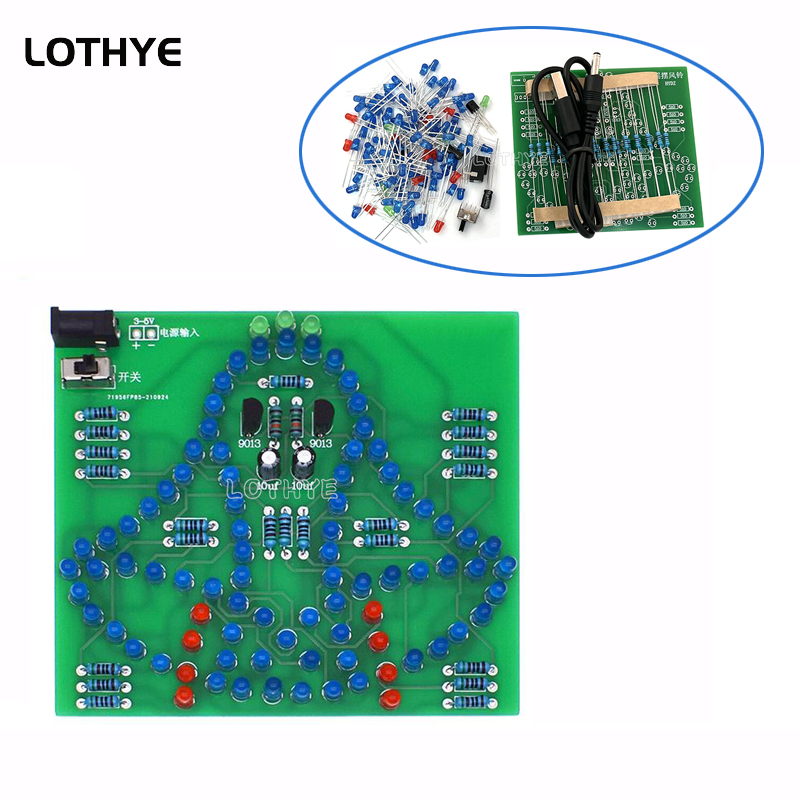 DC 3-5V LED Light Swing Wind C - Diy Analog Electronics 리뷰 및 가격