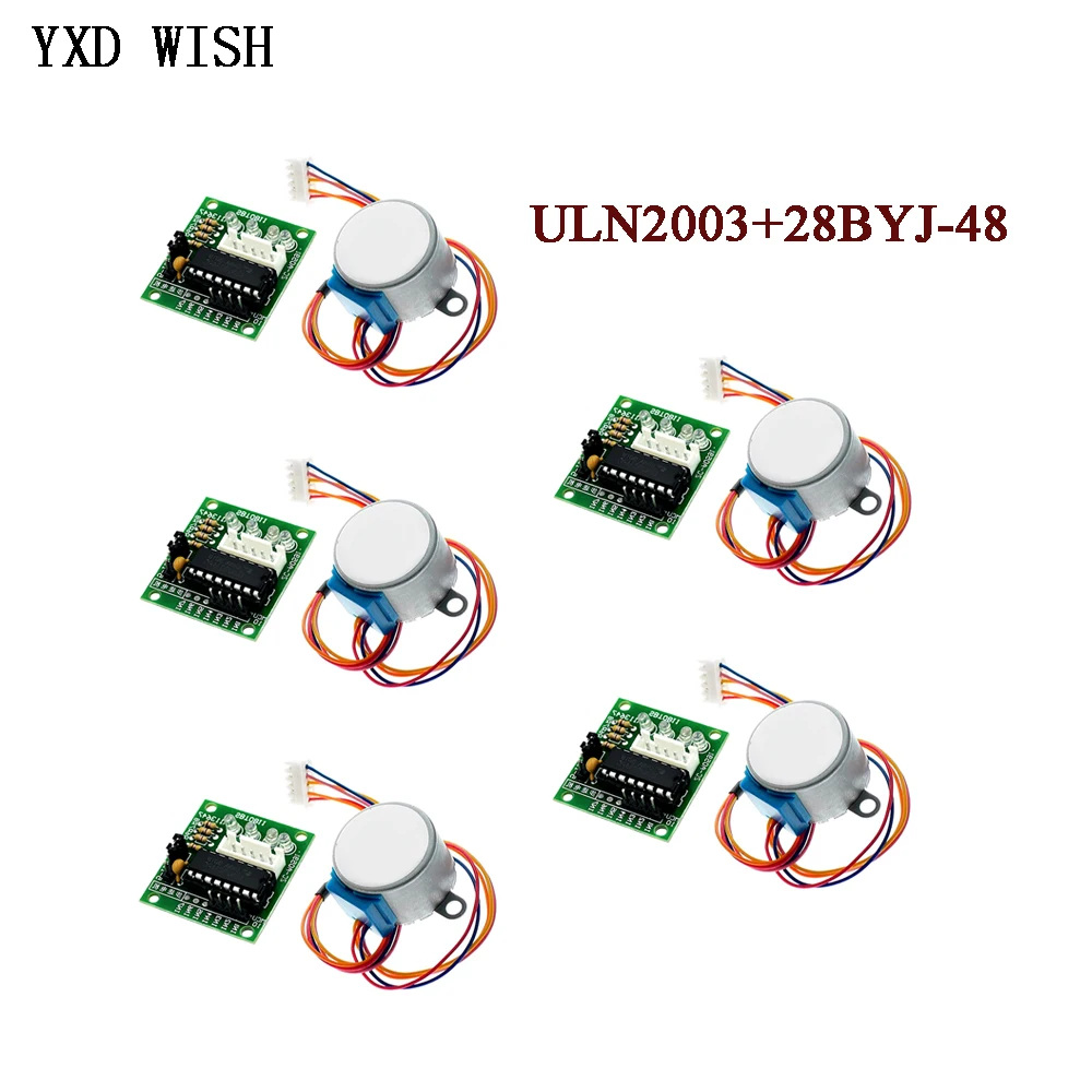 5pcs ULN2003 28BYJ-48 5V 12V R - Stepper Motor 28Byj 리뷰 및 가격