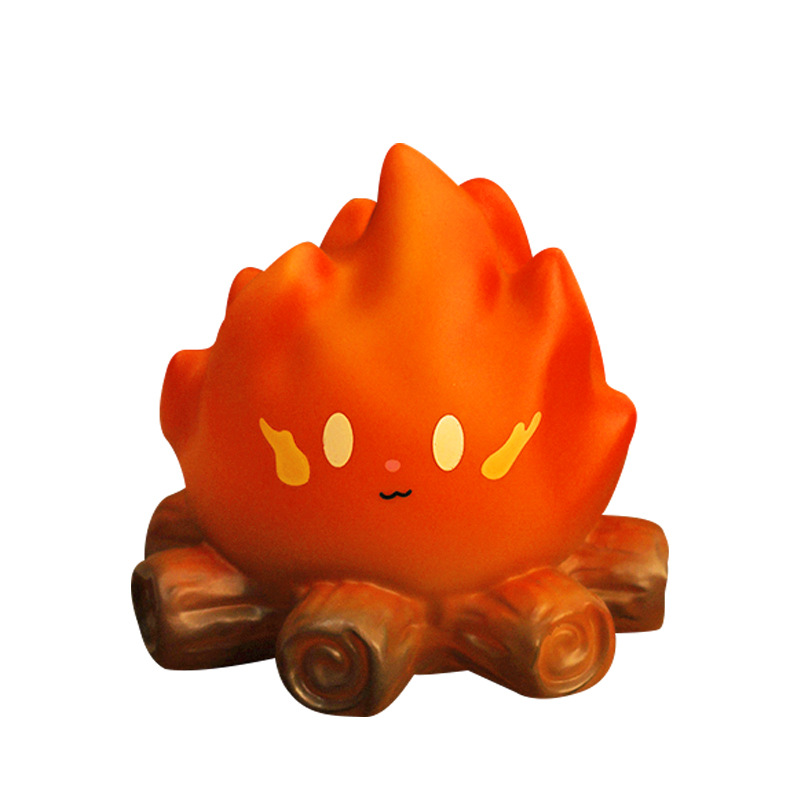 Cartoon Bonfire Night Light Le - Diy Electronics Gifts 리뷰 및 가격