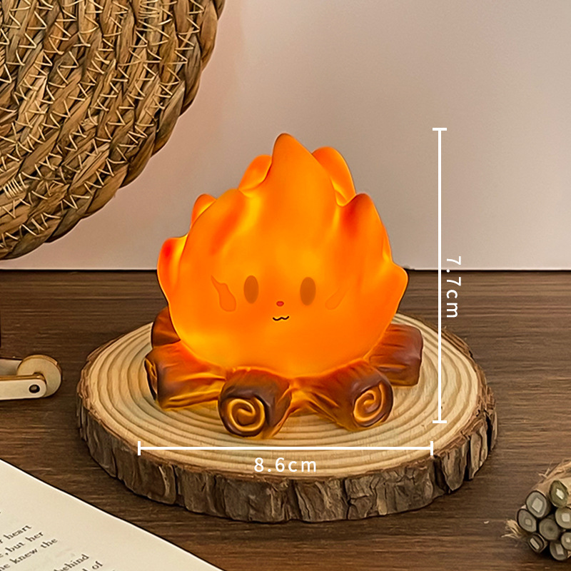 Cartoon Bonfire Night Light Le - Diy Electronics Gifts 리뷰 및 가격