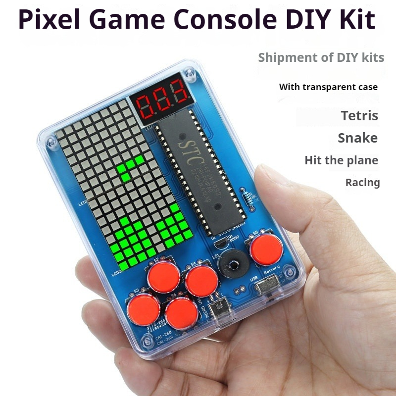 Pixel Game Machine Production  - Diy Electronics Game 리뷰 및 가격