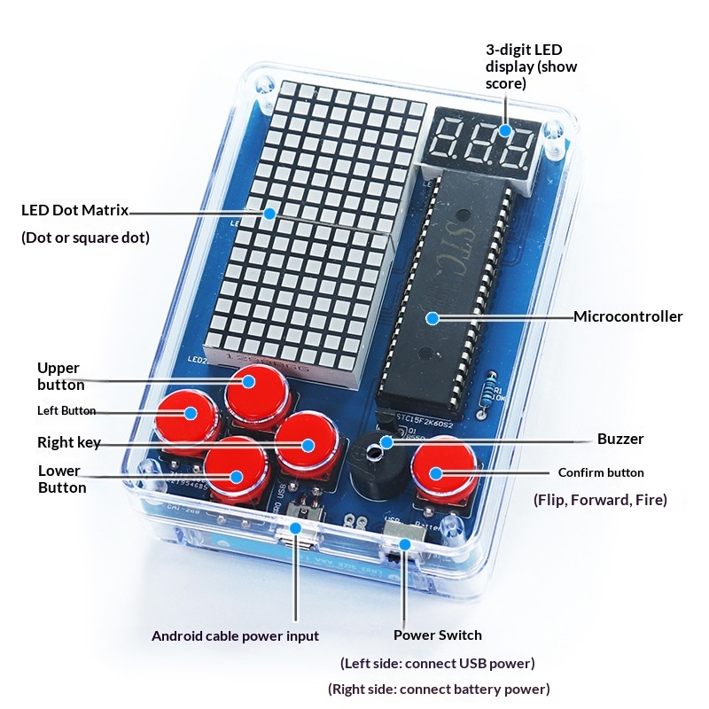 Pixel Game Machine Production  - Diy Electronics Game 리뷰 및 가격