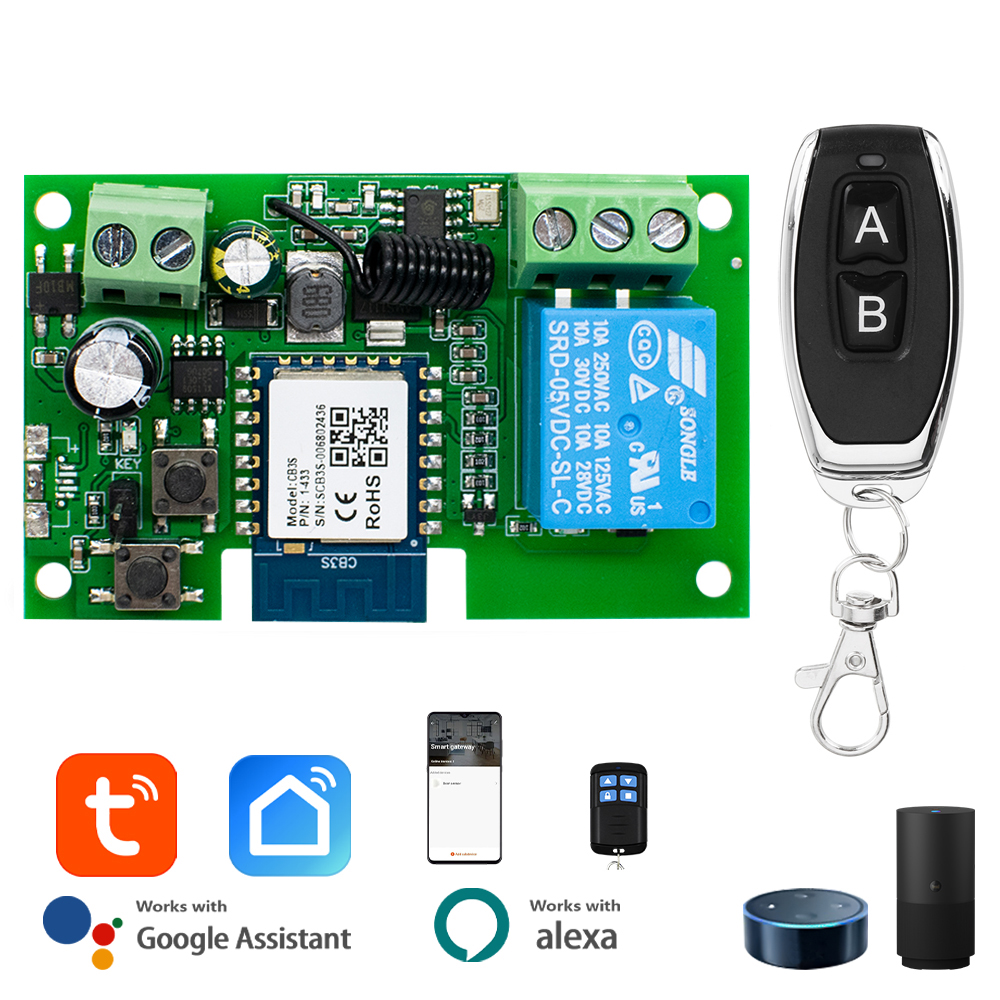 WiFi Smart Switch Garage Door  - Rf 433Mhz Module 리뷰 및 가격