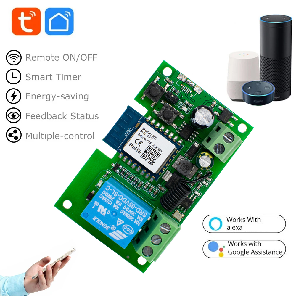 WiFi Smart Switch Garage Door  - Rf 433Mhz Module 리뷰 및 가격