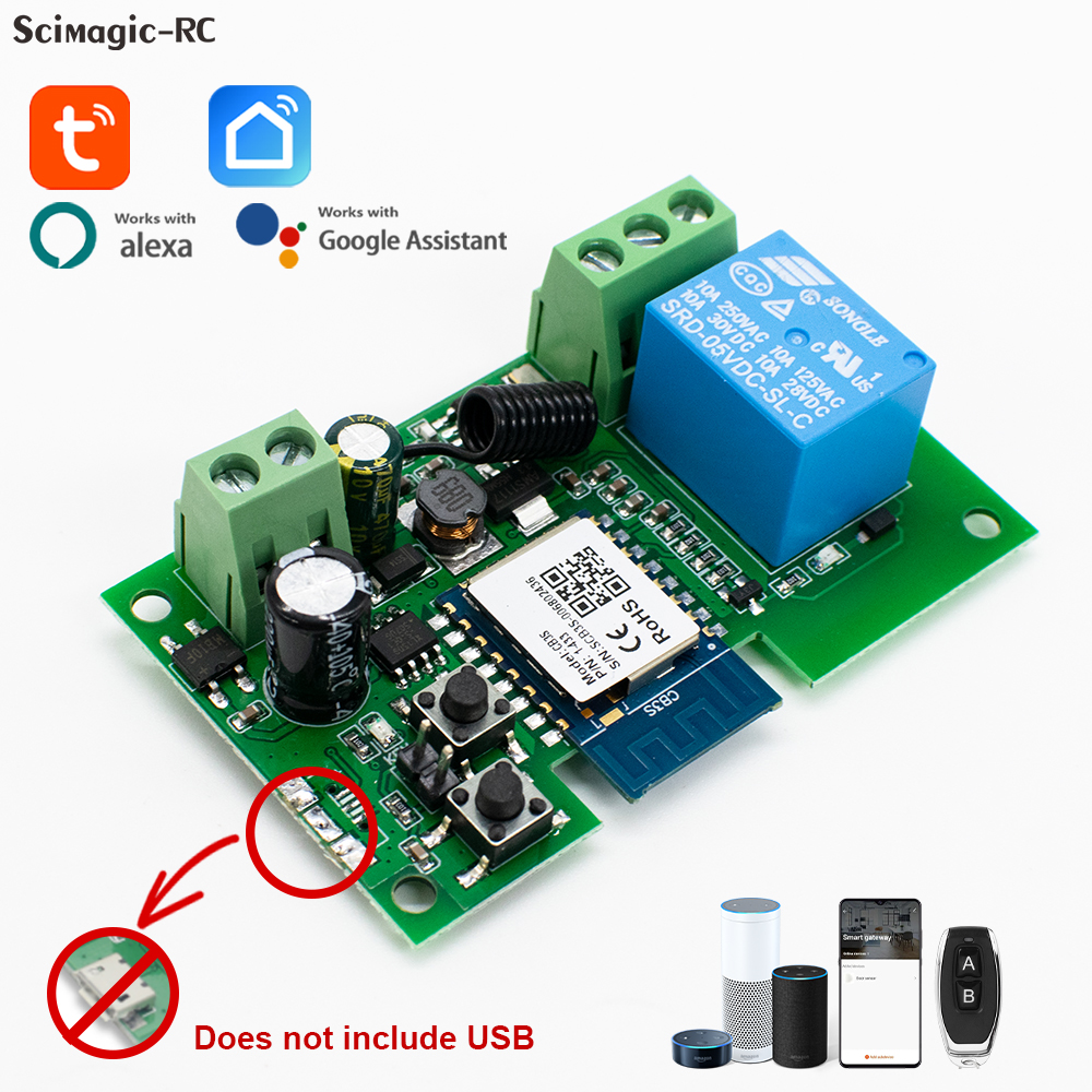 WiFi Smart Switch Garage Door  - Rf 433Mhz Module 리뷰 및 가격