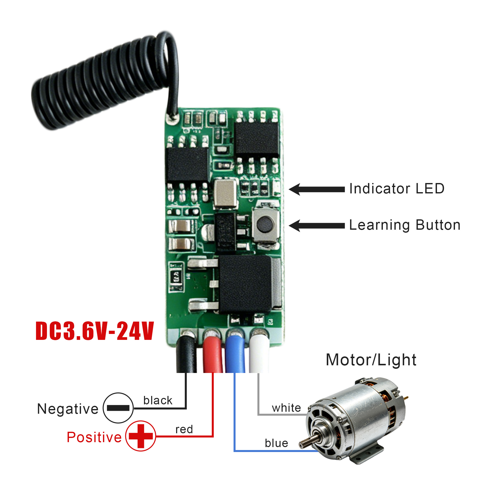 DC 3.7V-24V 433MHz Mini Wirele - Rf 433Mhz Module 리뷰 및 가격