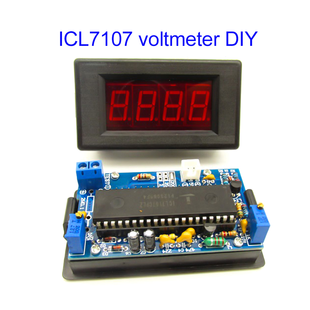 ICL7107 Voltmeter DIY Kit Part - Diy Analog Electronics 리뷰 및 가격