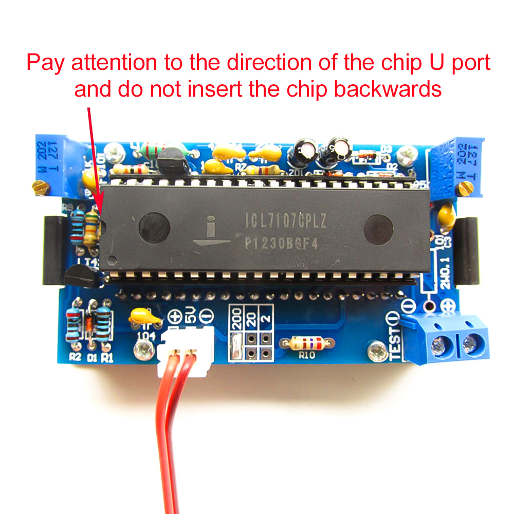 ICL7107 Voltmeter DIY Kit Part - Diy Analog Electronics 리뷰 및 가격
