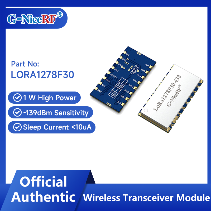 G-NiceRF | 2PCS LoRa1278F30 1W - Rf 433Mhz Module 리뷰 및 가격