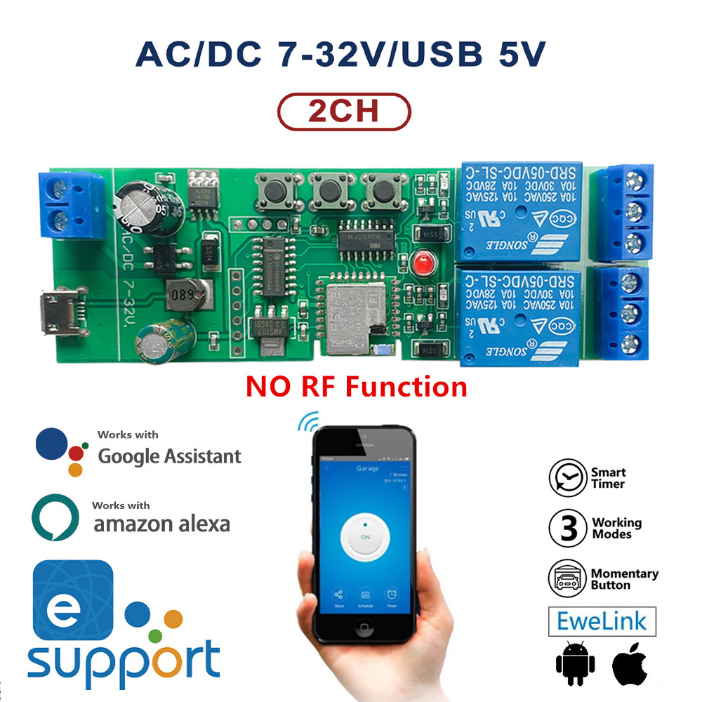 2CH Ewelink Smart Remote Contr - Relay Module 5V 리뷰 및 가격