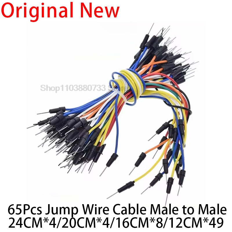 65Pcs/lot Jump Wires Cable Fle - Diy Electronics Load Cell 리뷰 및 가격