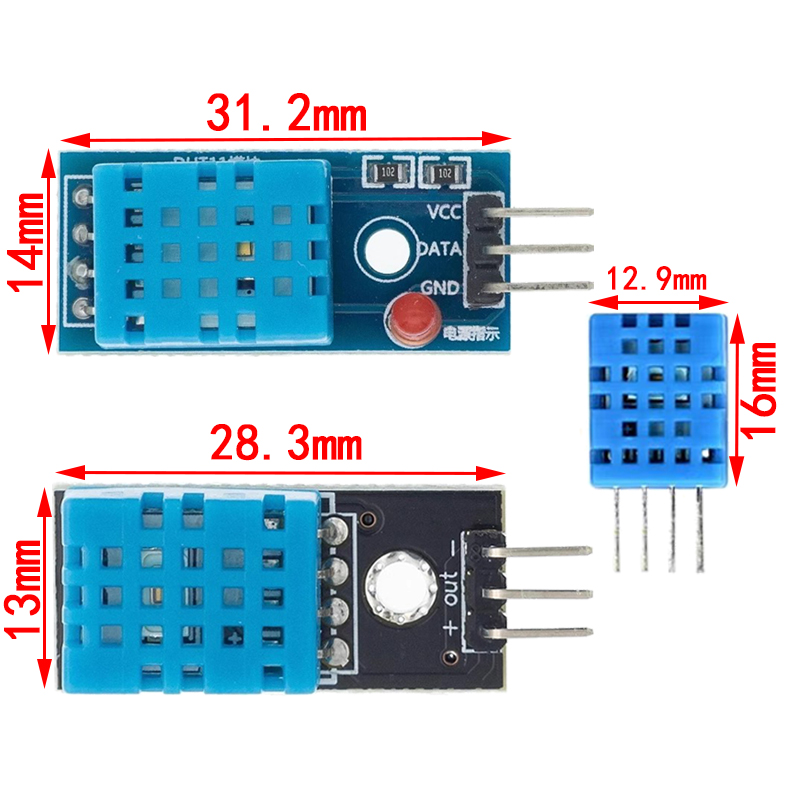 Digital Temperature Sensor / H - Diy Analog Electronics 리뷰 및 가격