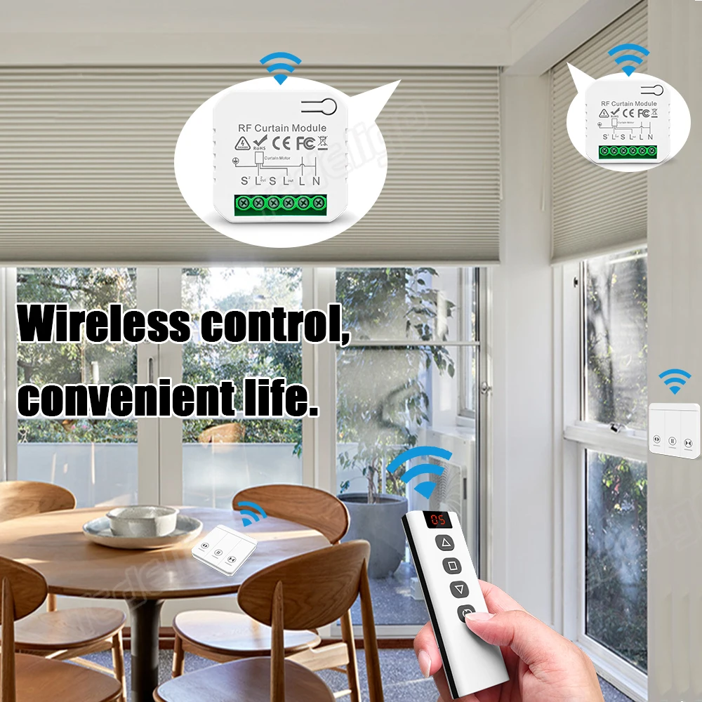 433 MHz RF Curtain Switch Modu - Rf 433Mhz Module 리뷰 및 가격