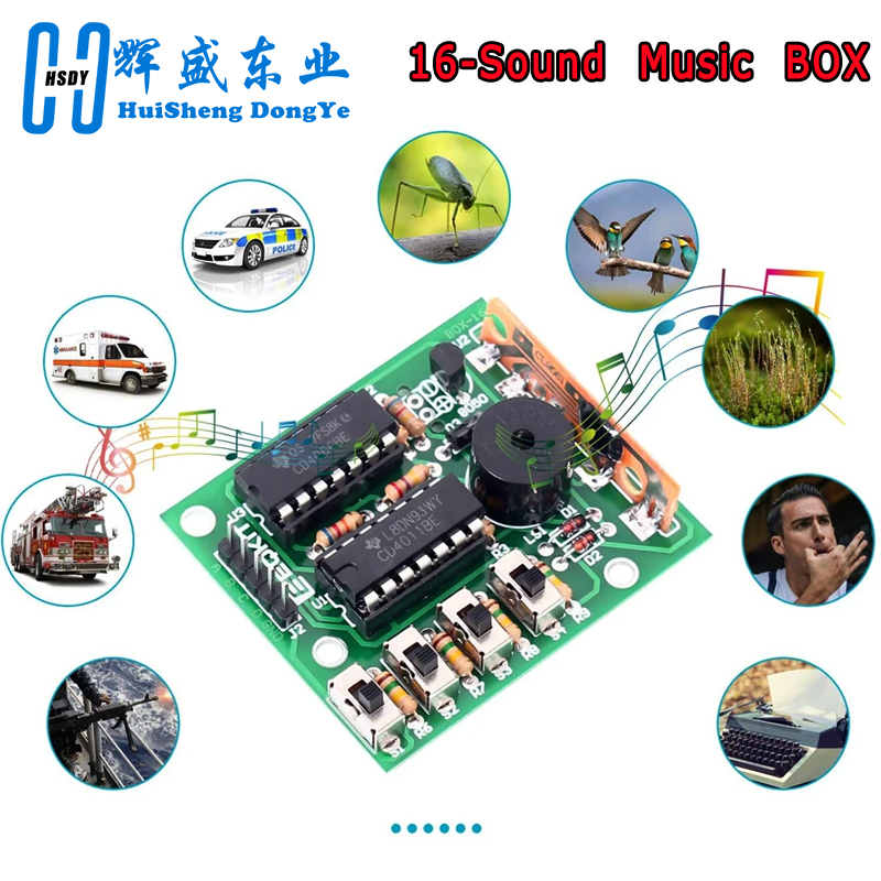 16 Music Sound Box BOX-16 Boar - Diy Electronics Game 리뷰 및 가격