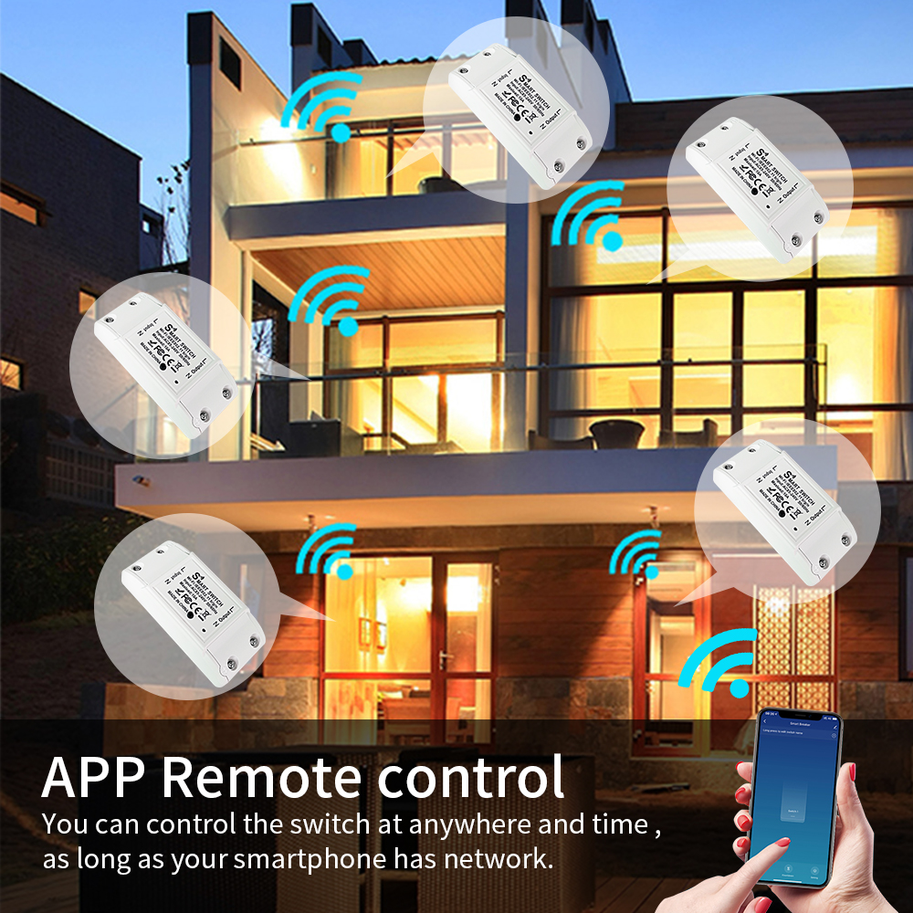 16A Tuya Wifi Smart Switch RF4 - Rf 433Mhz Module 리뷰 및 가격