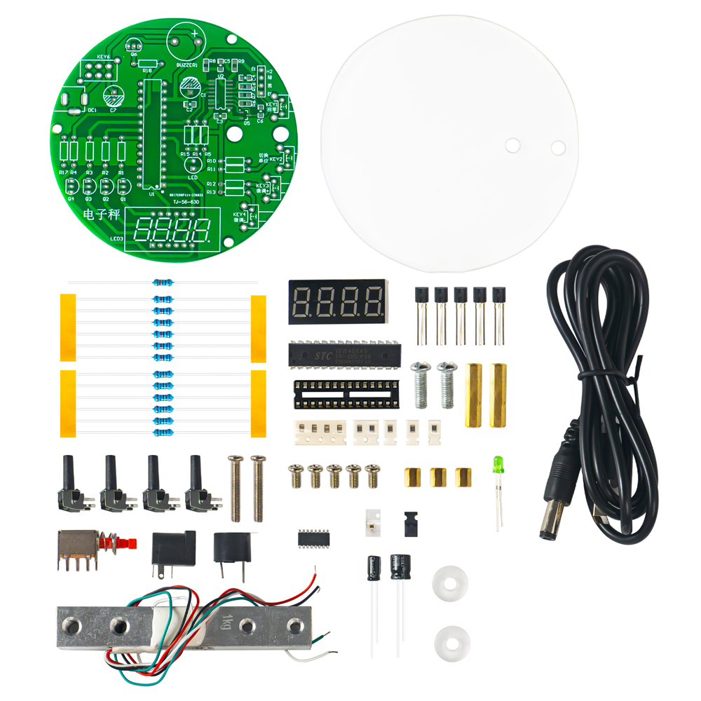 Electronic Scale DIY Kit 1KG W - Diy Electronics Youtube 리뷰 및 가격