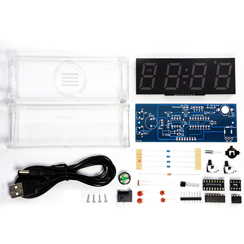 Digital Tube DIY Clock Kit Tem - Diy Electronics Youtube 리뷰 및 가격