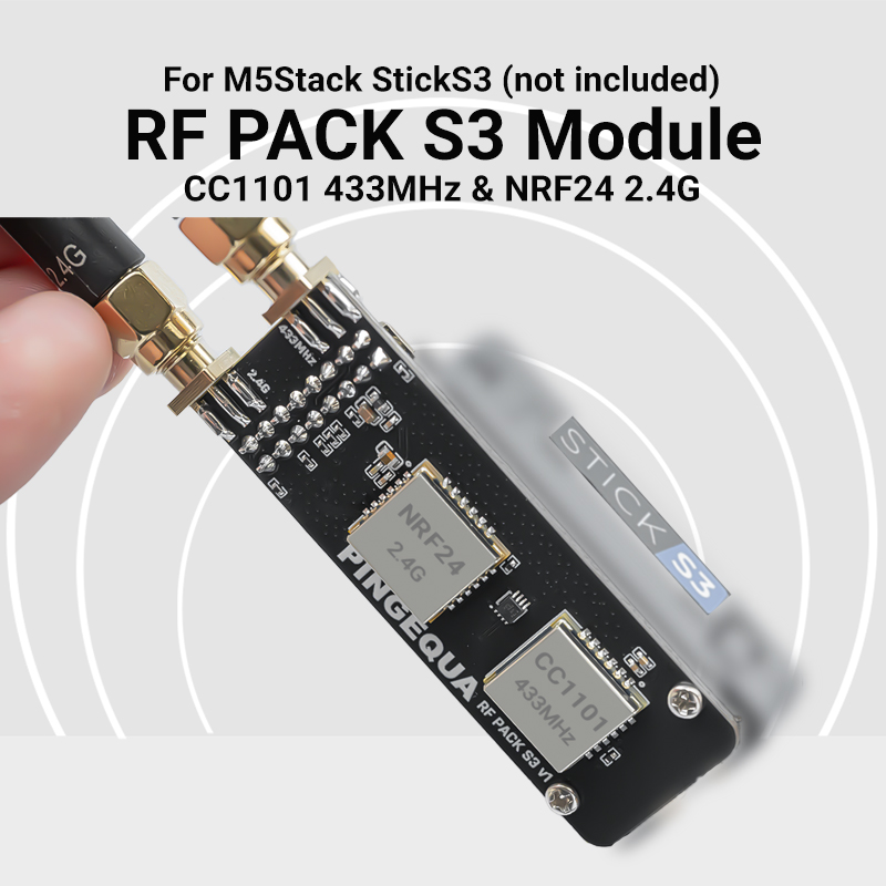 M5Stack StickS3 Dual-Band Modu - Rf 433Mhz Module 리뷰 및 가격