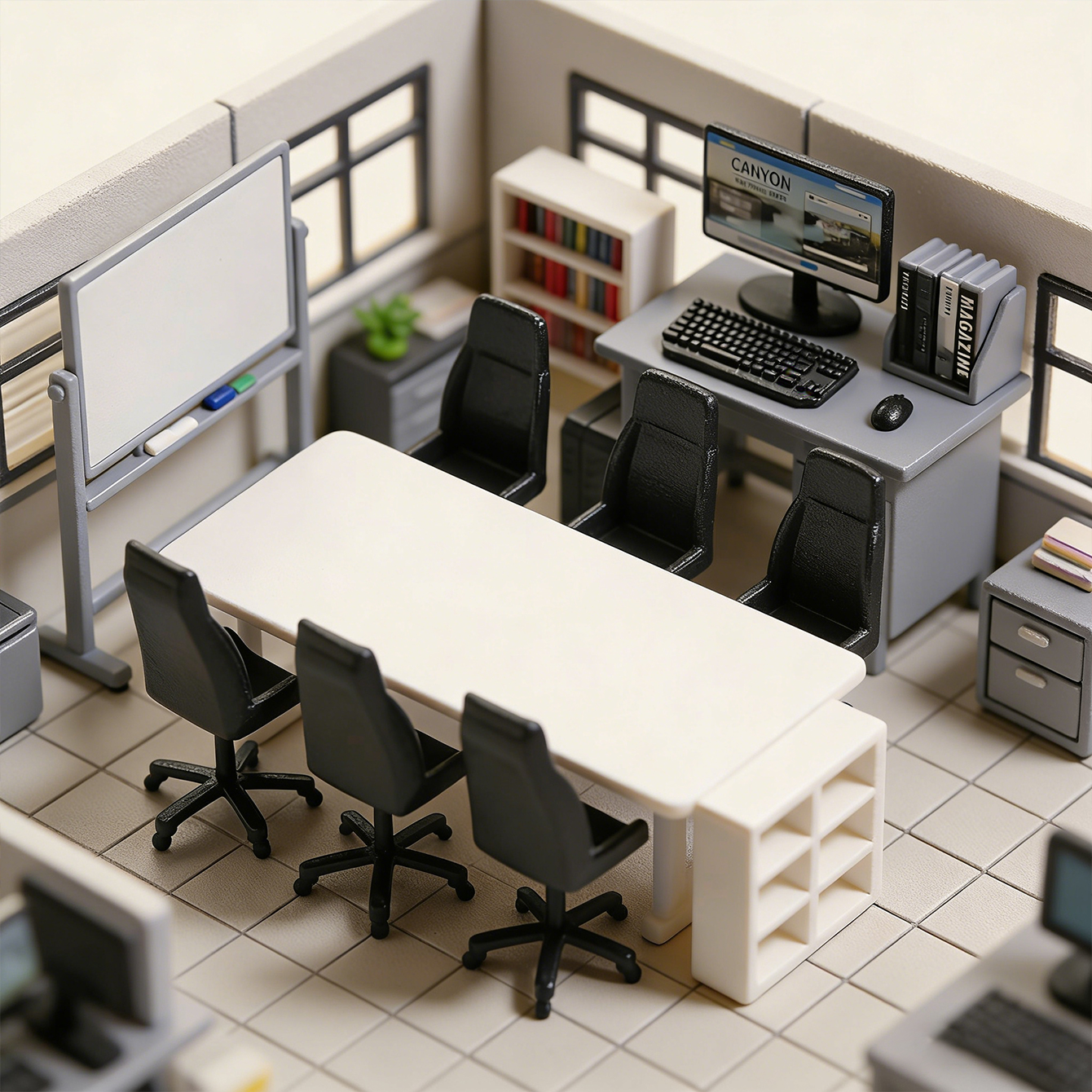 Miniature Desk Computer Set: M - Diy Electronics Housing 리뷰 및 가격