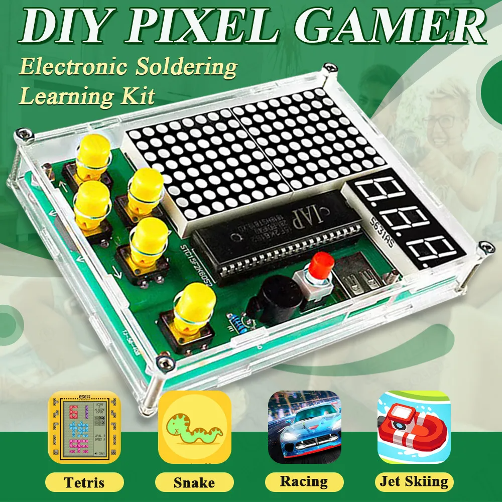 DIY Pixel Game Maker Kit Elect - Diy Electronics Game 리뷰 및 가격