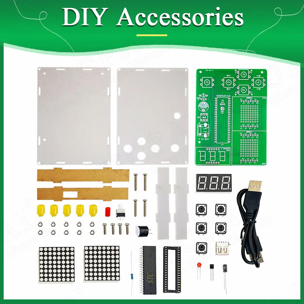 DIY Pixel Game Maker Kit Elect - Diy Electronics Game 리뷰 및 가격