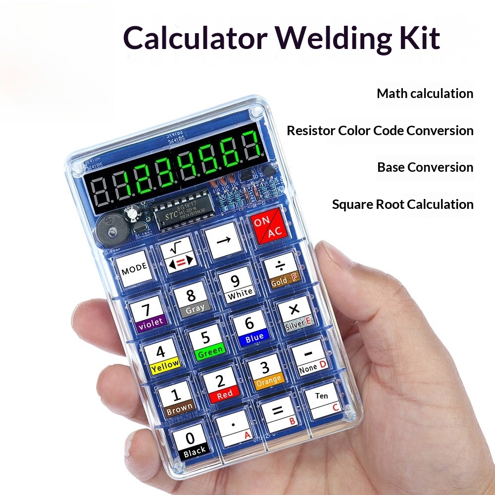 Calculator Production Kit, Ele - Diy Electronics Youtube 리뷰 및 가격