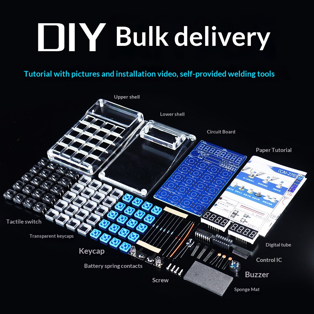 Calculator Production Kit, Ele - Diy Electronics Youtube 리뷰 및 가격