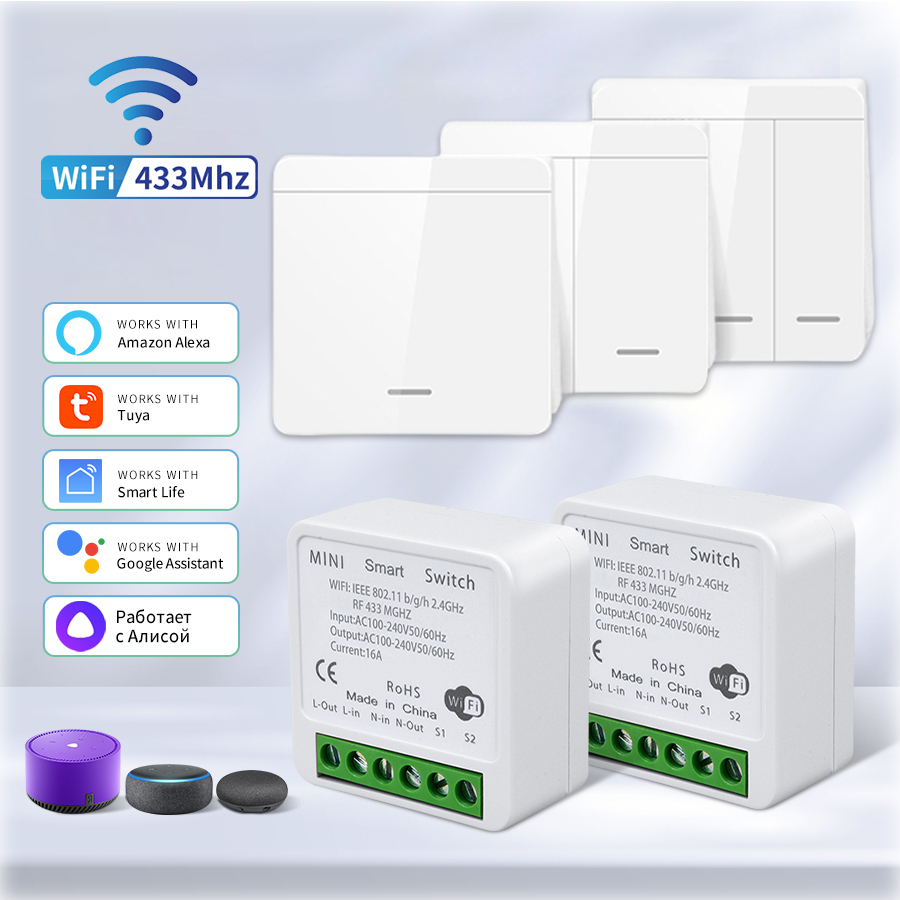 Wifi RF 433MHz Smart Switch Tu - Rf 433Mhz Module 리뷰 및 가격