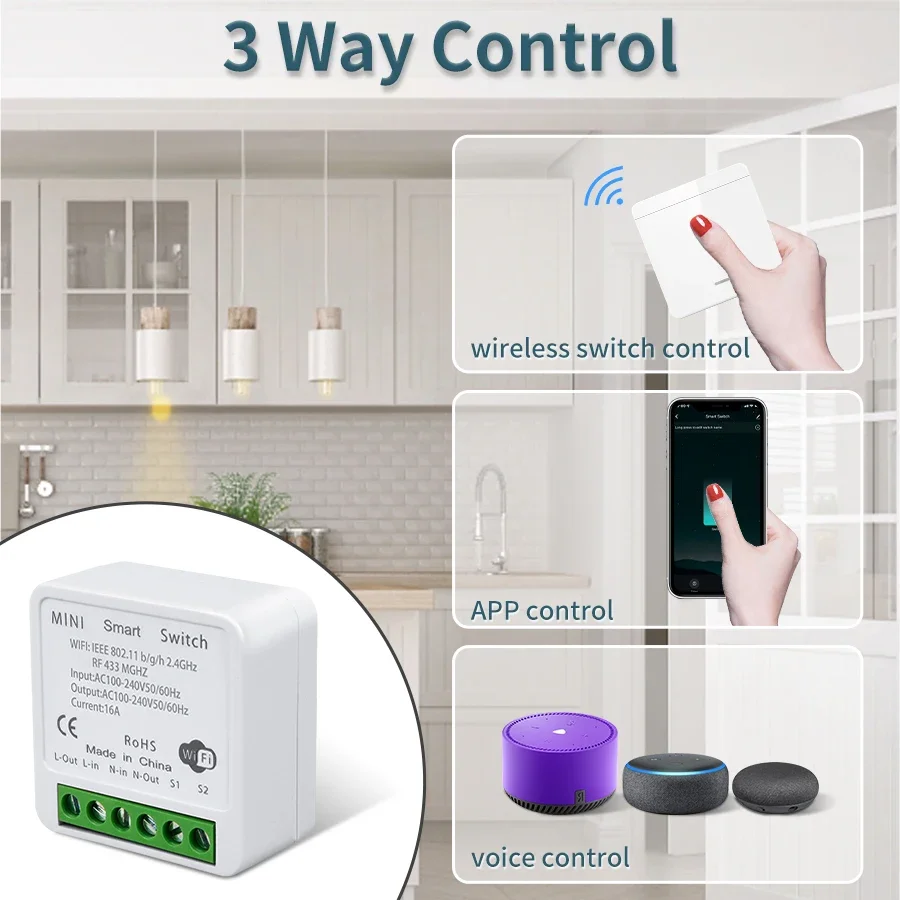 Wifi RF 433MHz Smart Switch Tu - Rf 433Mhz Module 리뷰 및 가격