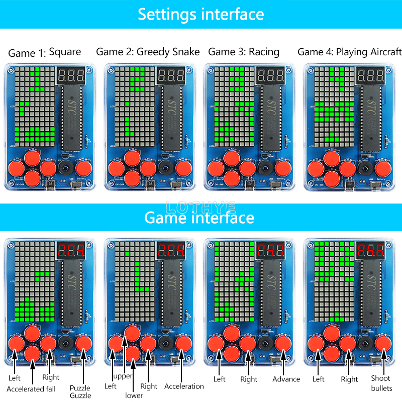 Mini Retro Classic Game Produc - Diy Electronics Game 리뷰 및 가격