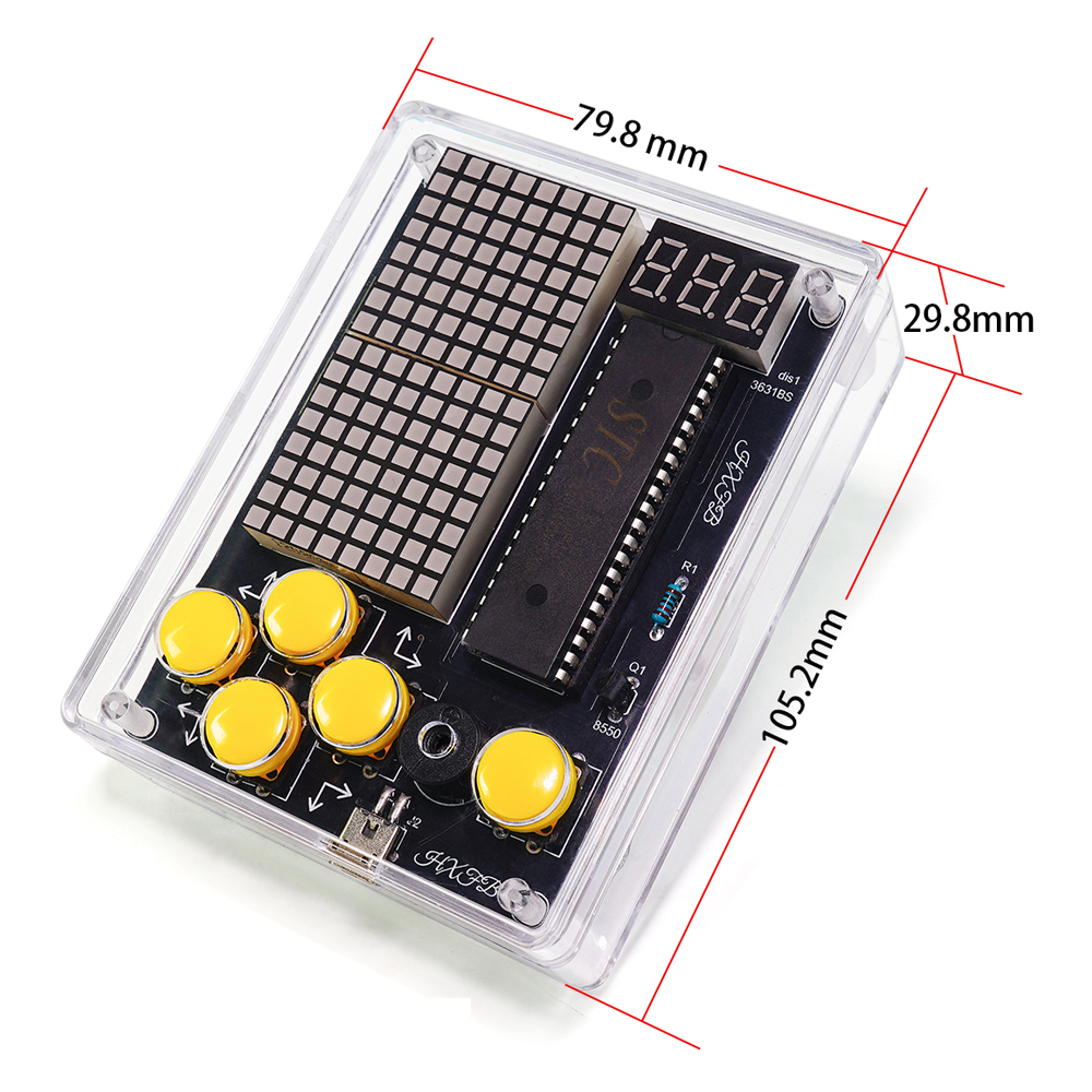 DIY Upgraded Pixel Game Consol - Diy Electronics Youtube 리뷰 및 가격