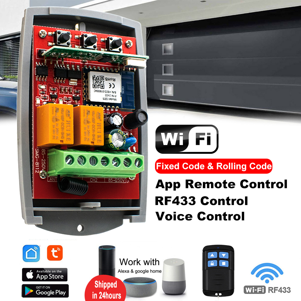 Tuya Auto Gate Control Opener  - Rf 433Mhz Module 리뷰 및 가격