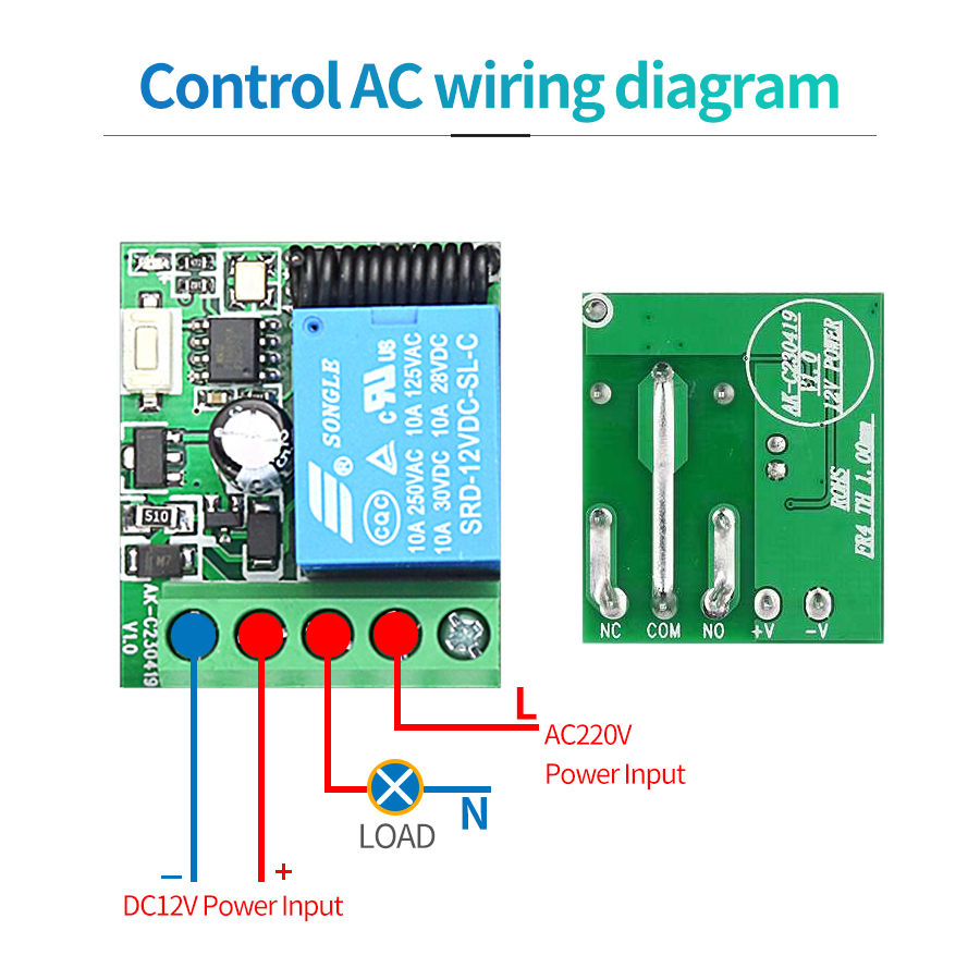 433MHz DIY Wireless Switch DC1 - Rf 433Mhz Module 리뷰 및 가격