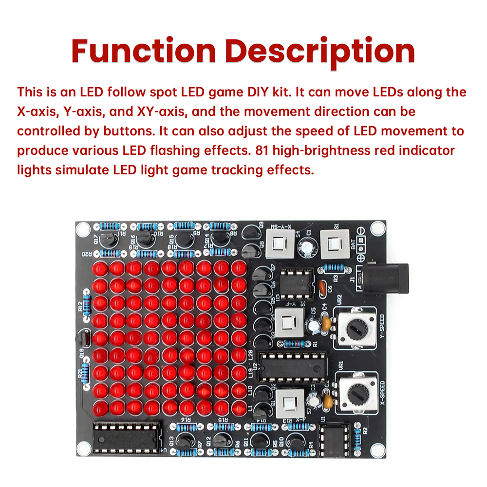 DIY LED Follow Spot Kit DC 4.5 - Diy Electronics Game 리뷰 및 가격