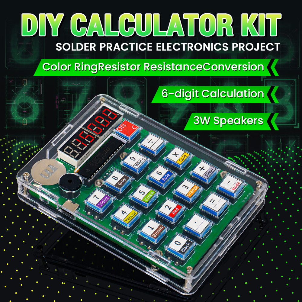 DIY Calculator Electronic Prod - Diy Electronics Youtube 리뷰 및 가격