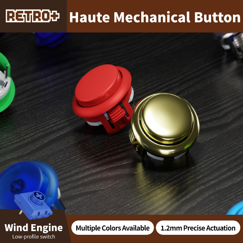 Haute42 Retro+ 30mm Arcade Pus - Diy Electronics Game 리뷰 및 가격