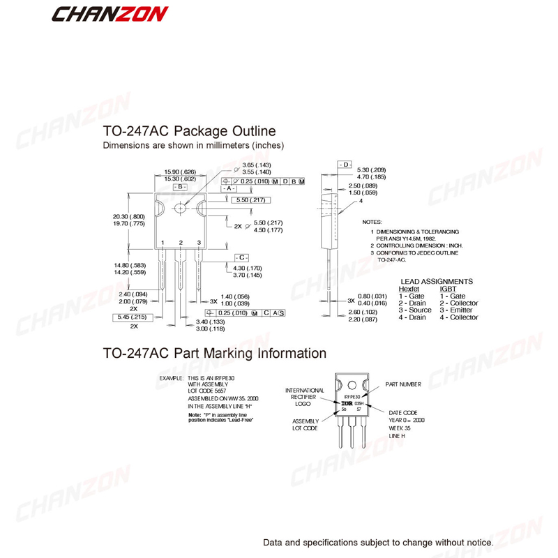 5Pcs Original TO-247 High Powe - Diy Electronics Youtube 리뷰 및 가격