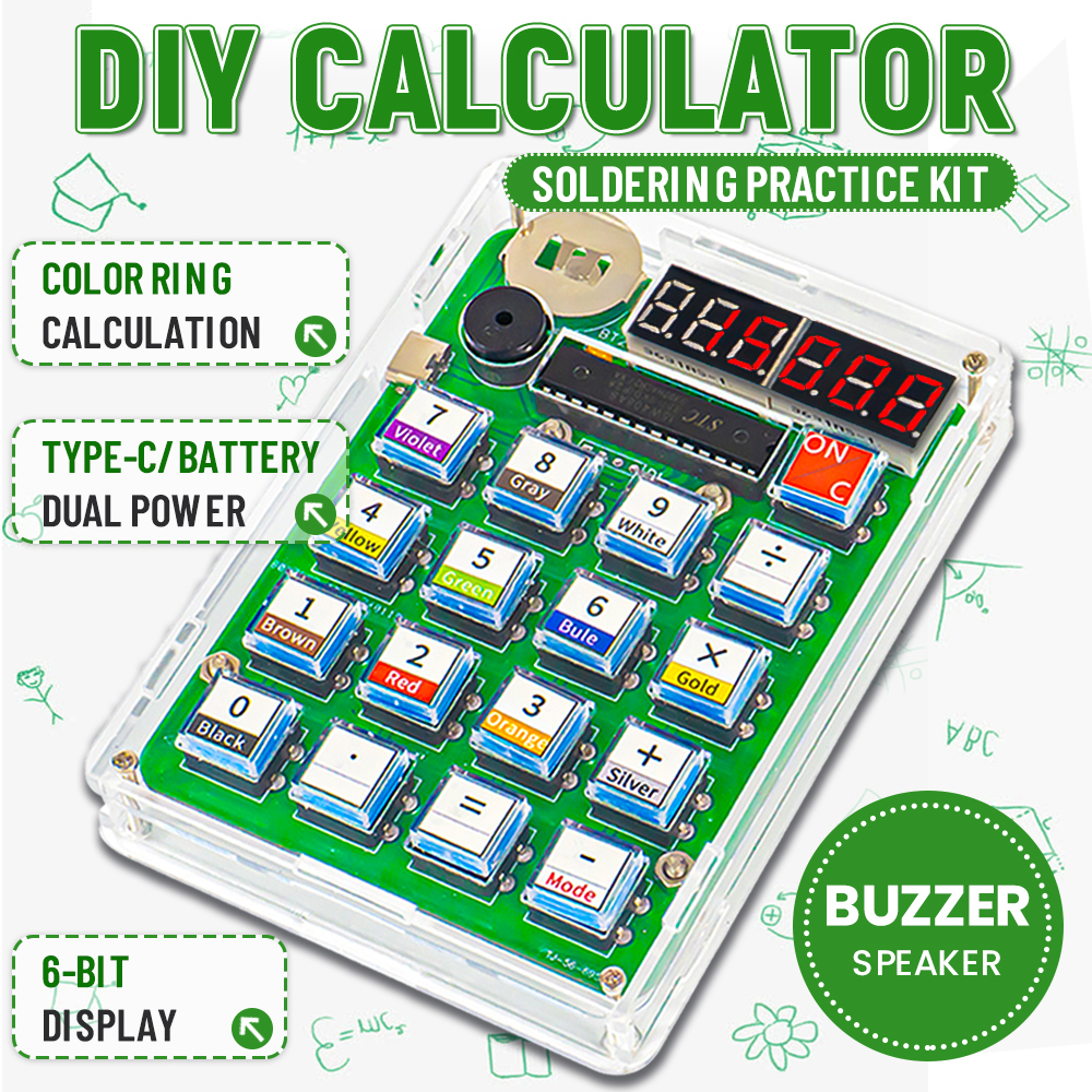 DIY Calculator Electronic Prod - Diy Electronics Youtube 리뷰 및 가격