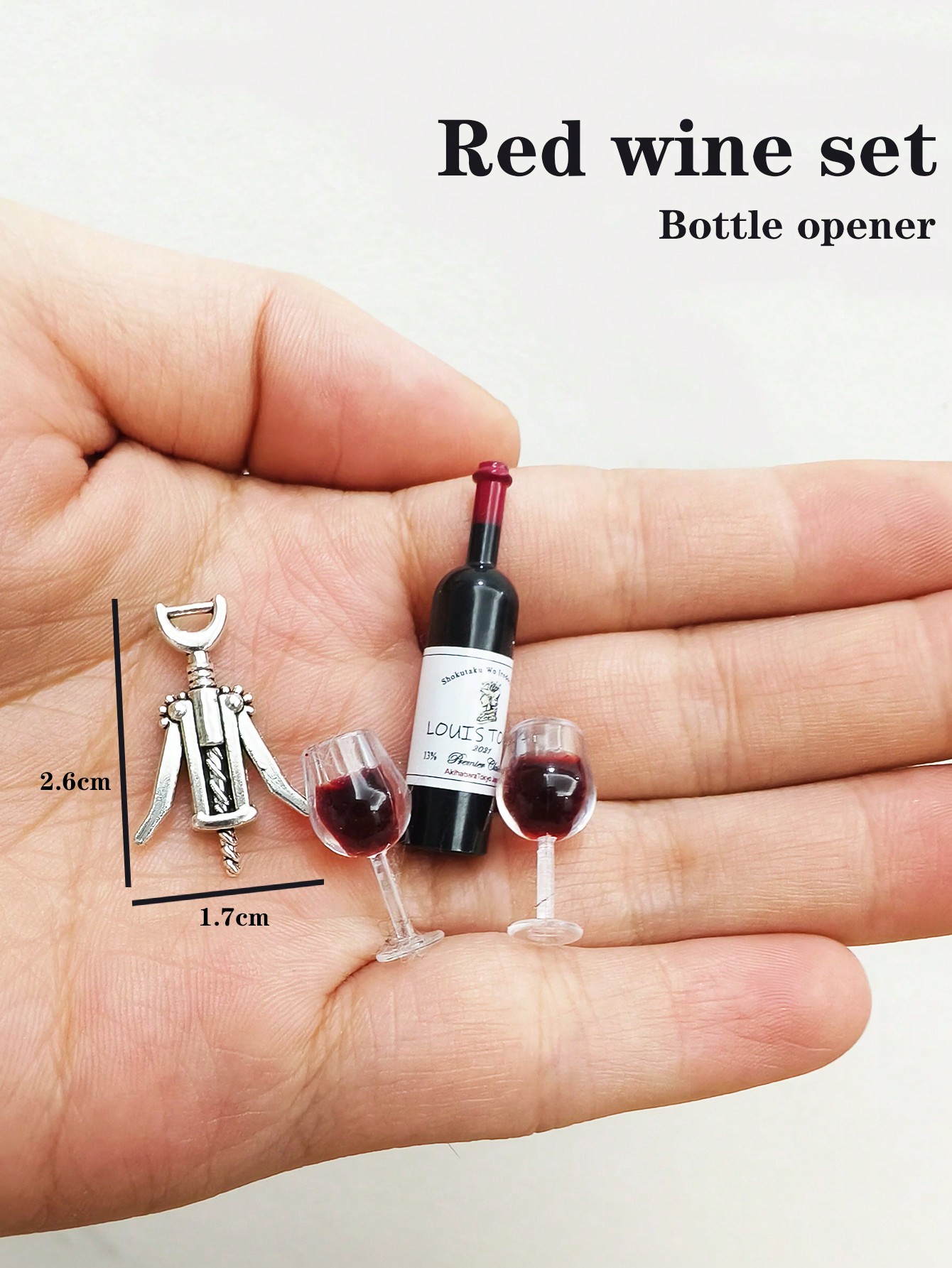 Dollhouse Mini Wine Champagne  - Diy Electronics Housing 리뷰 및 가격