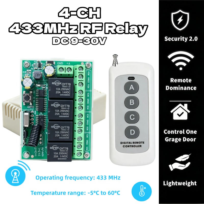 Universal Wireless Remote Cont - Rf 433Mhz Module 리뷰 및 가격